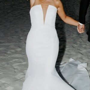 Alyne By Rita Vinieris Wedding Gown, Size 12, Worn Once, Has Been Altered